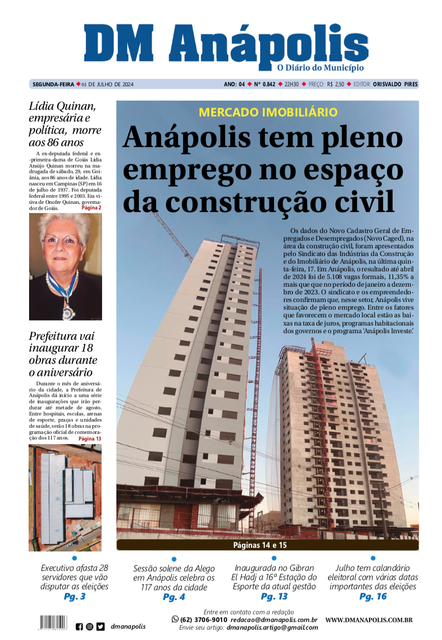 Edição EDIÇÃO2024-07-01